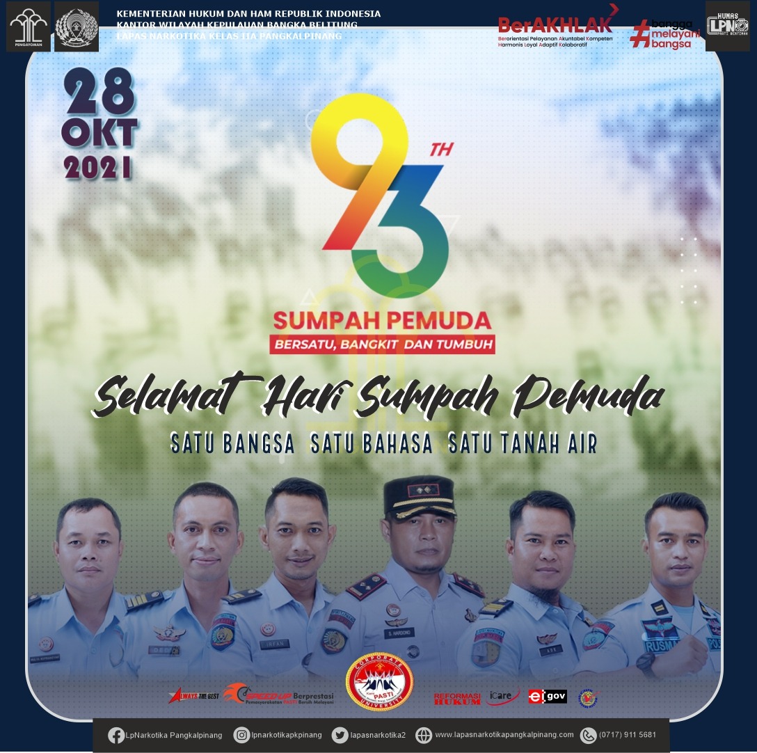 SELAMAT HARI SUMPAH PEMUDA KE-93